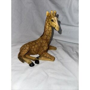 Vtg 1989 Castagna‎ Blond Giraffe Laying Down 5 1/4"